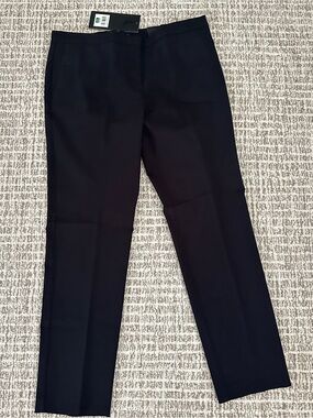 NWT Mario Serrrani Black Stretch Slim Fit Tummy Control Women's Pants, Sz 12